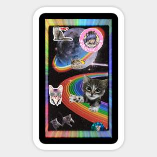 Space Cats Sticker